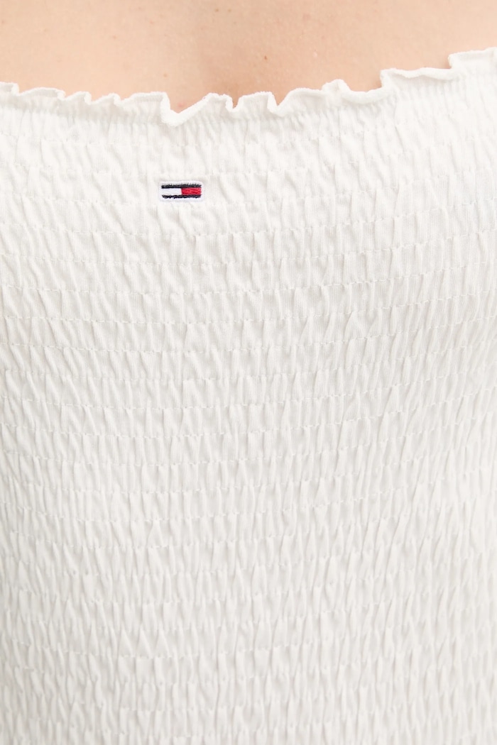 Haljina Tommy Jeans DW0DW20298 bijela