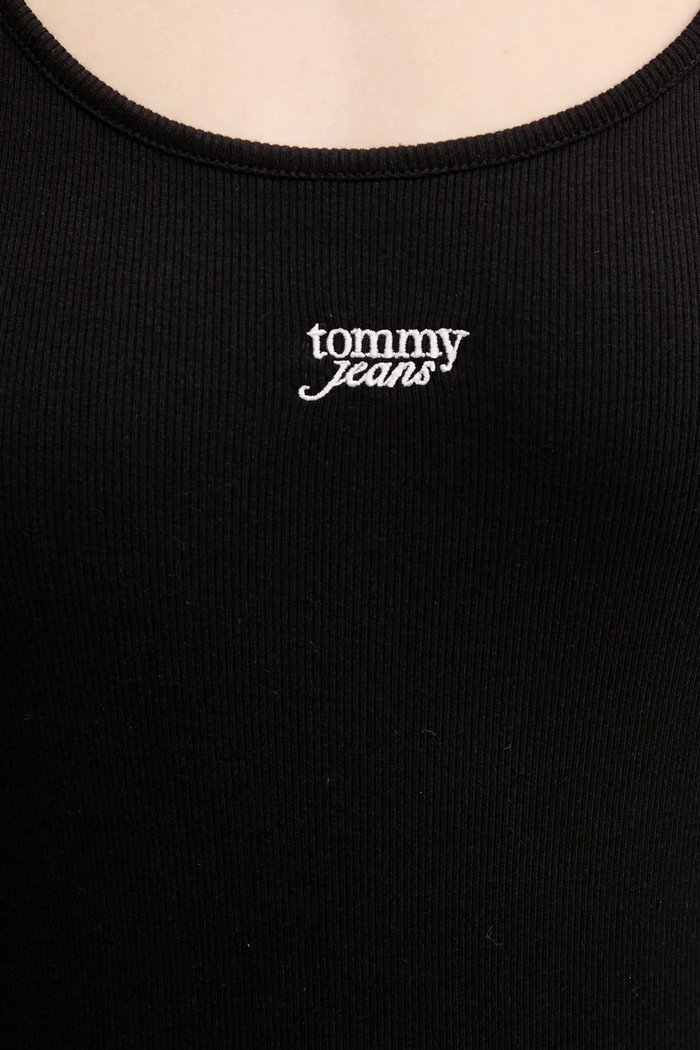 Šaty Tommy Jeans DW0DW20330 černá