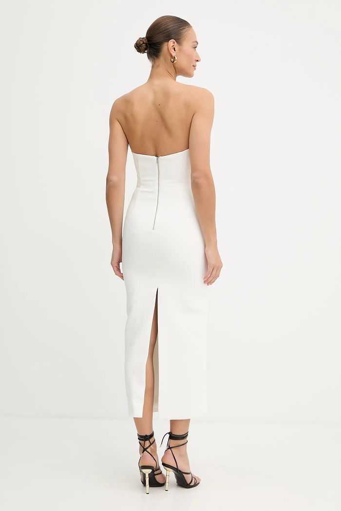 Îmbrăcăminte Bardot Rochie ROSALYN 59733DB alb