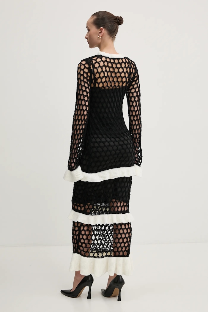 Haljina Never Fully Dressed NFDDR1791 crna SS25