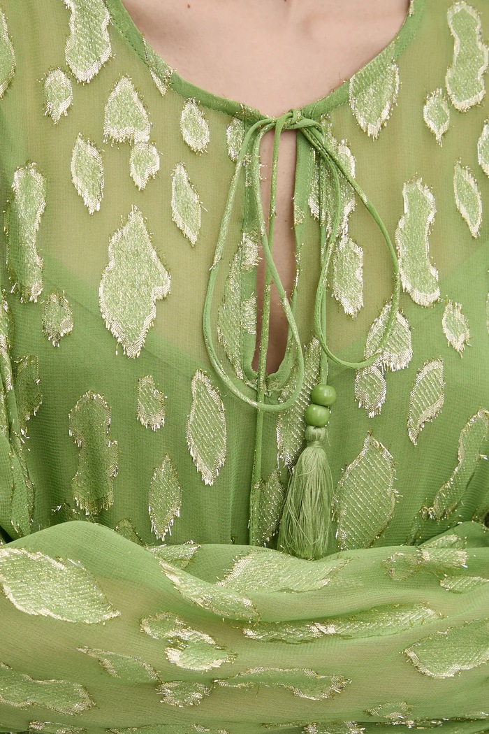 Never Fully Dressed vestito NFDDR1838 verde