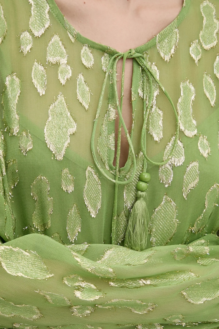 Never Fully Dressed vestito NFDDR1838 verde