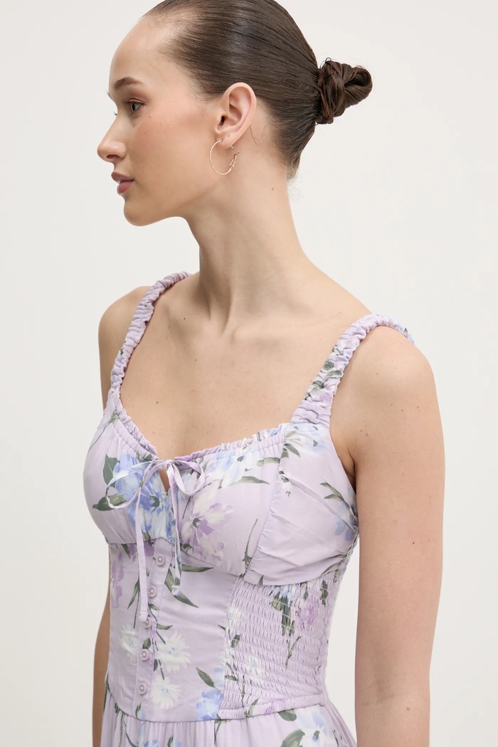 Φόρεμα Hollister Co. KI359.5052.638 μωβ SS25