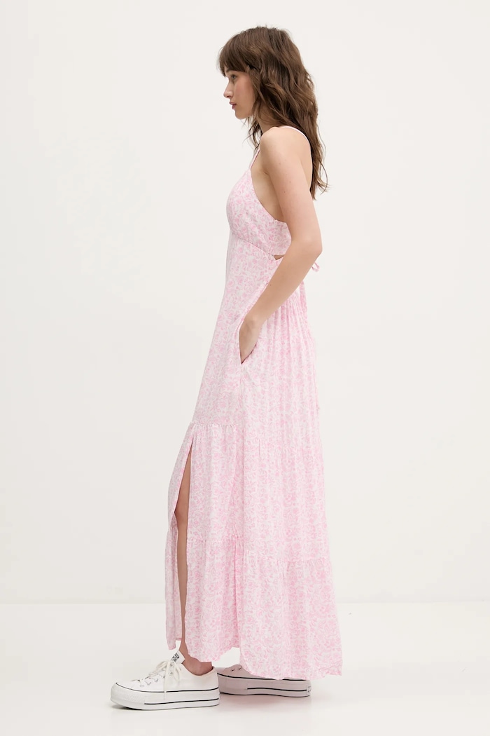 Hollister Co. sukienka KI359.5064.118 różowy SS25