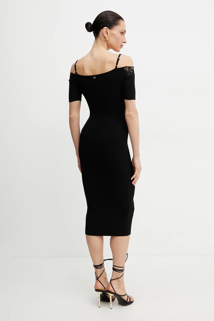 Oblečení Šaty Marciano by Guess CANDICE 5GGK24.5872Z černá
