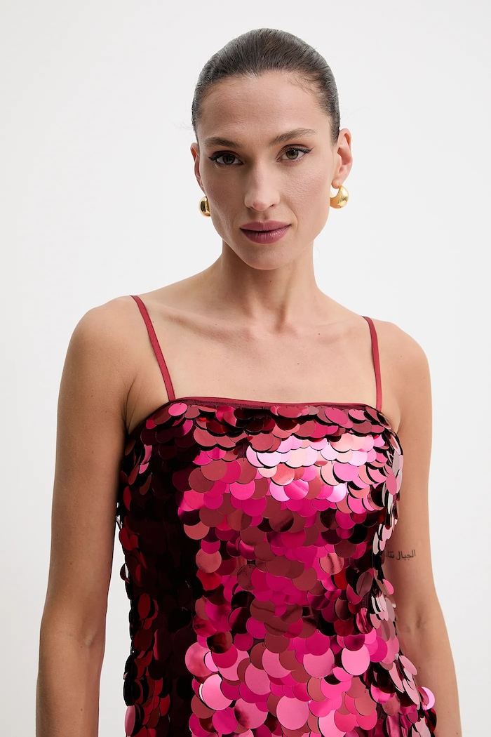 Šaty Marciano by Guess ZAYA ružová 5GGK35.6332A