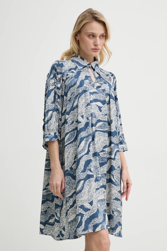 Bruuns Bazaar rochie fixat albastru BBW4335