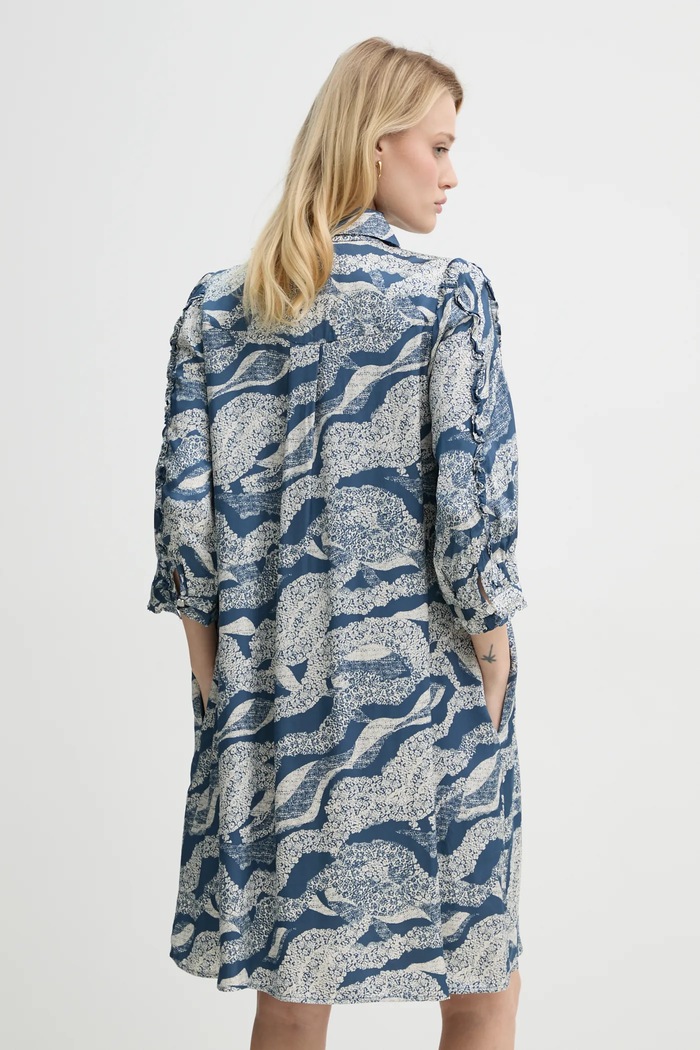 Îmbrăcăminte Bruuns Bazaar rochie BBW4335 albastru
