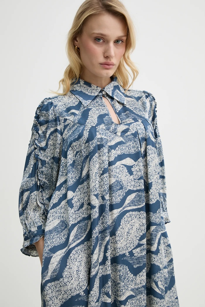 Bruuns Bazaar rochie albastru BBW4335