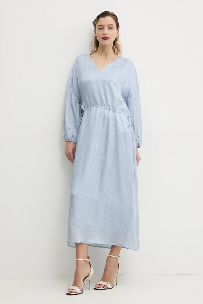 Bruuns Bazaar rochie BBW4441 albastru SS25