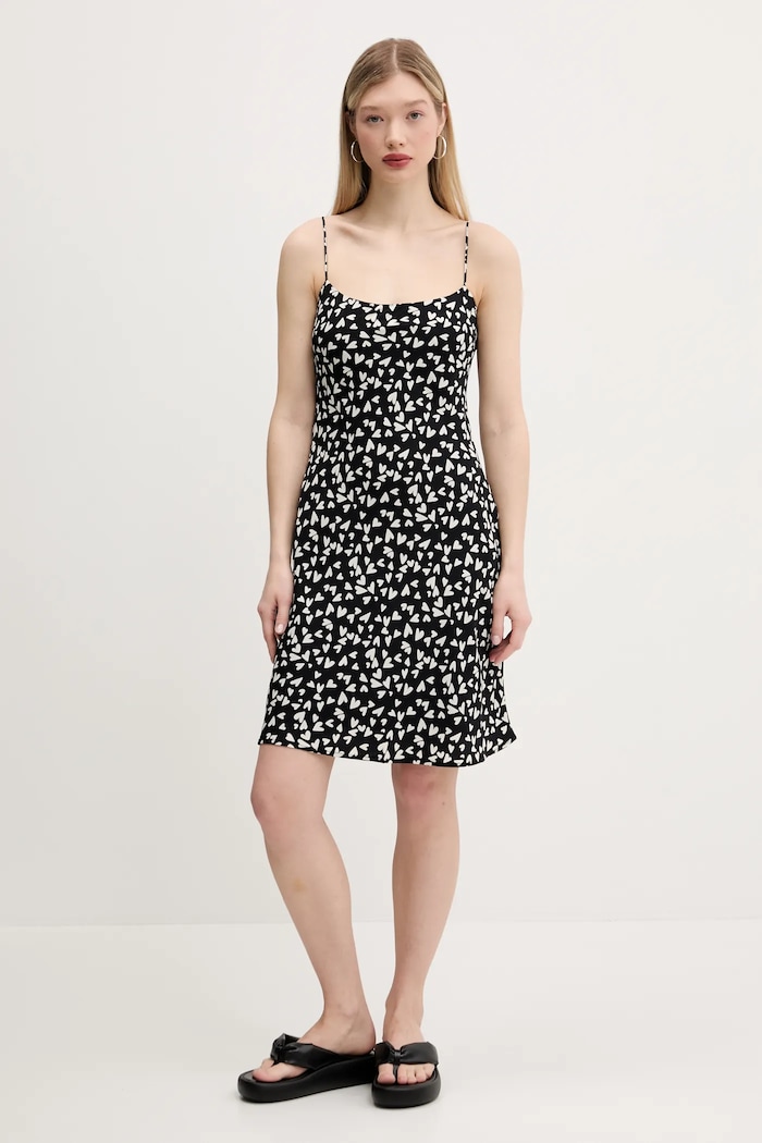 Abercrombie & Fitch rochie KI159.5461.979 negru SS25