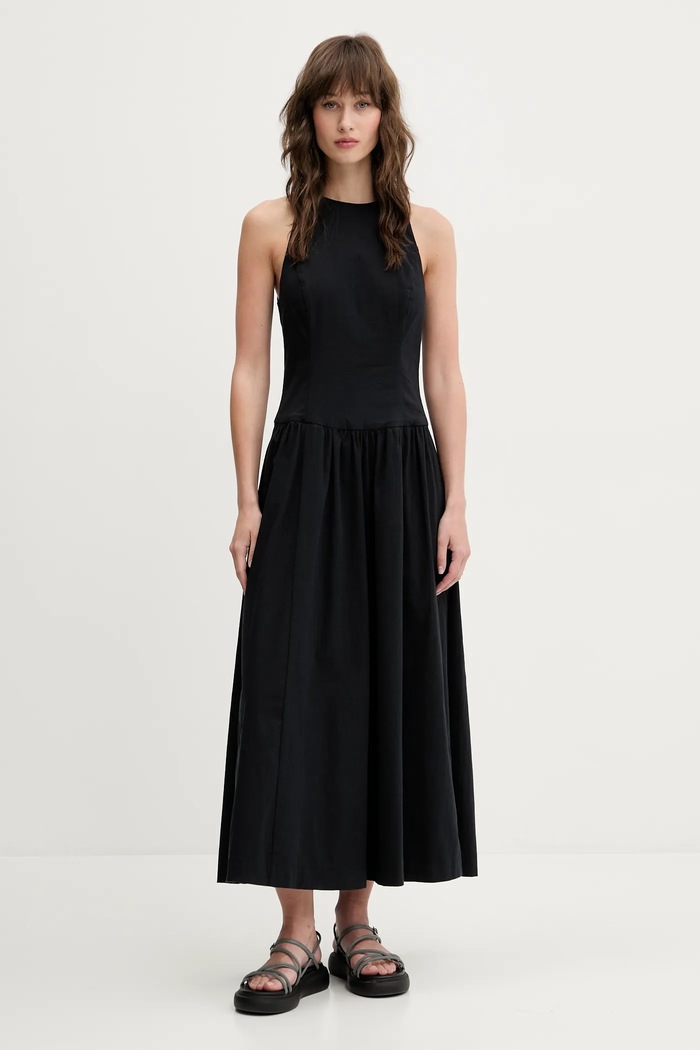 Haljina Abercrombie & Fitch KI159.5488.900 crna SS25