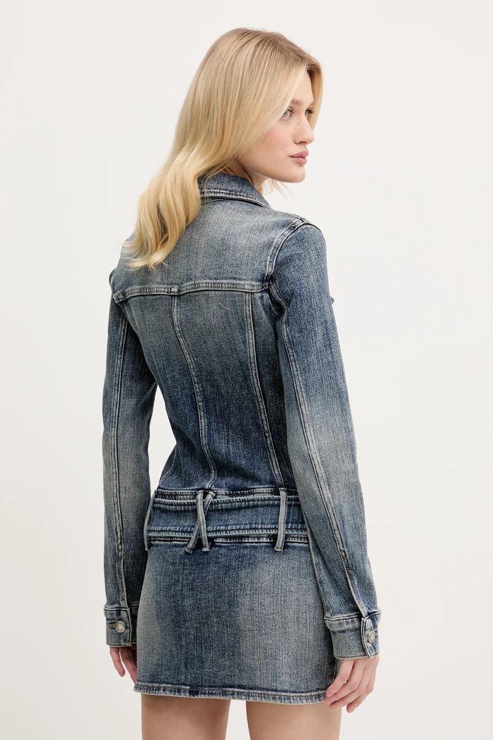 Îmbrăcăminte Miss Sixty rochie 6S1DJ48900 albastru