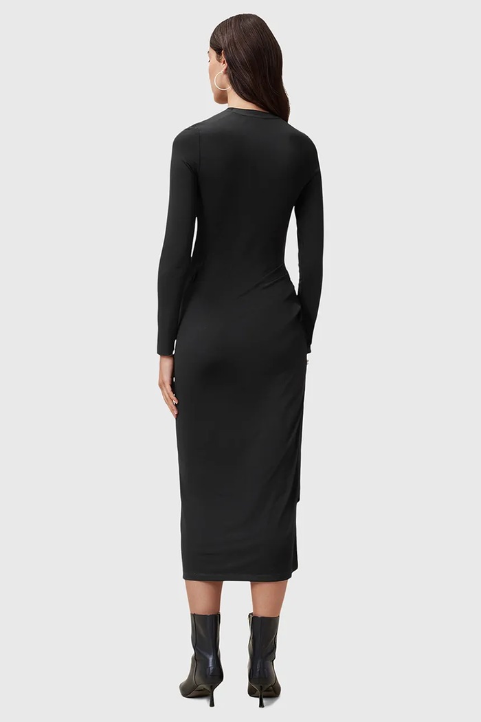 AllSaints sukienka RIVI W007DC czarny