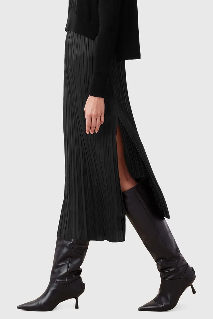 Îmbrăcăminte AllSaints rochie si pulover VITTORIA W030DC negru