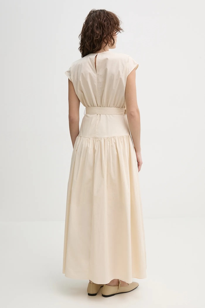 ISABELLE BLANCHE rochie din bumbac IS25SS.A135.T010 bej SS25