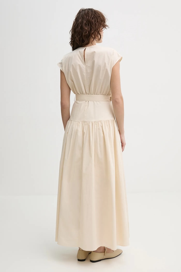 ISABELLE BLANCHE rochie din bumbac IS25SS.A135.T010 bej SS25