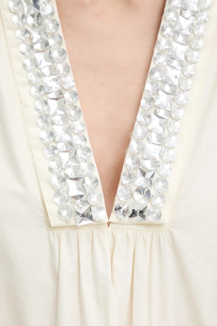 Φόρεμα ISABELLE BLANCHE μπεζ IS25SS.A056.T012