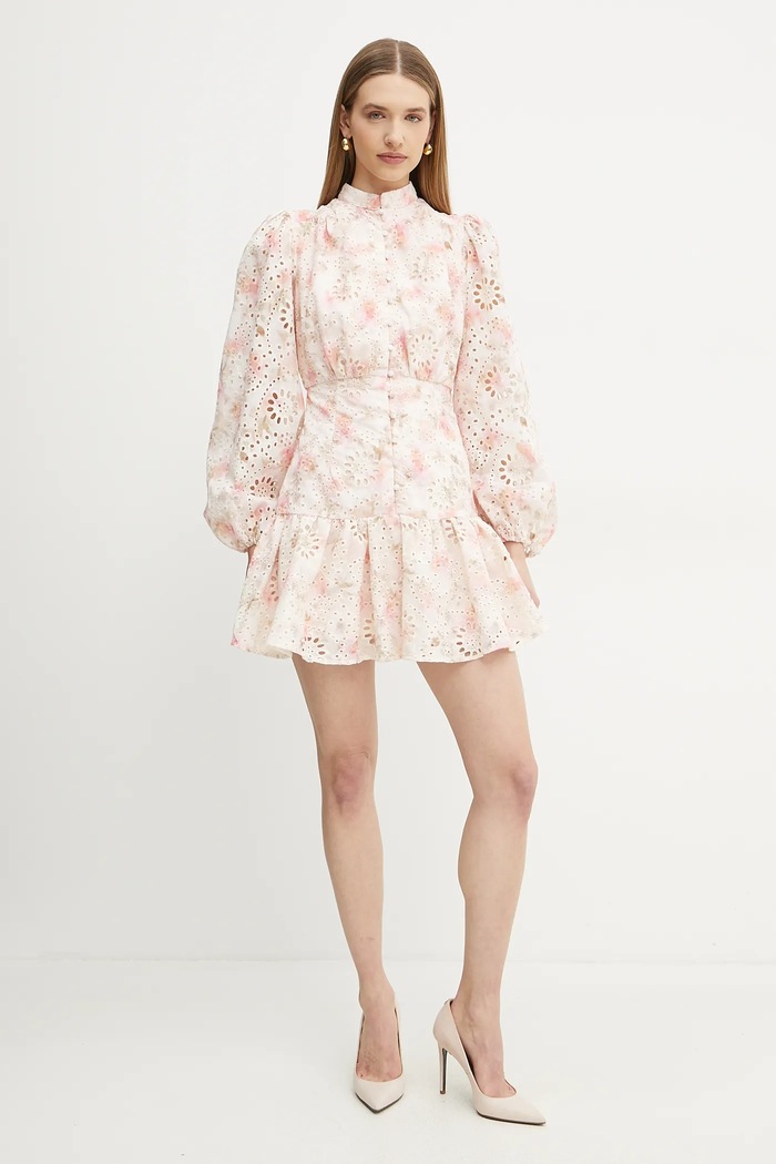 Bardot Rochie 57809DB2 roz SS25