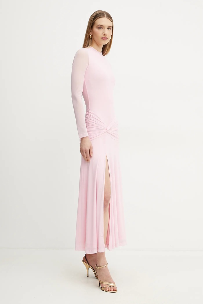 Šaty Bardot 58853DB5 růžová SS25