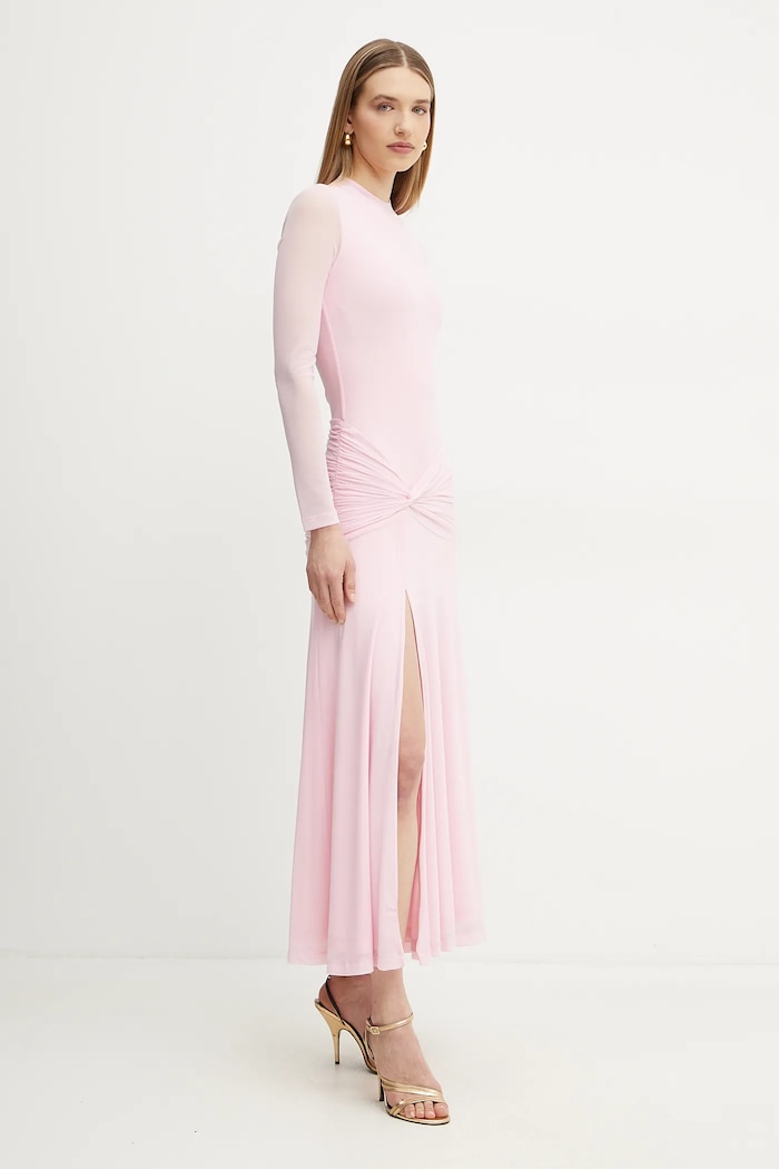 Šaty Bardot 58853DB5 růžová SS25