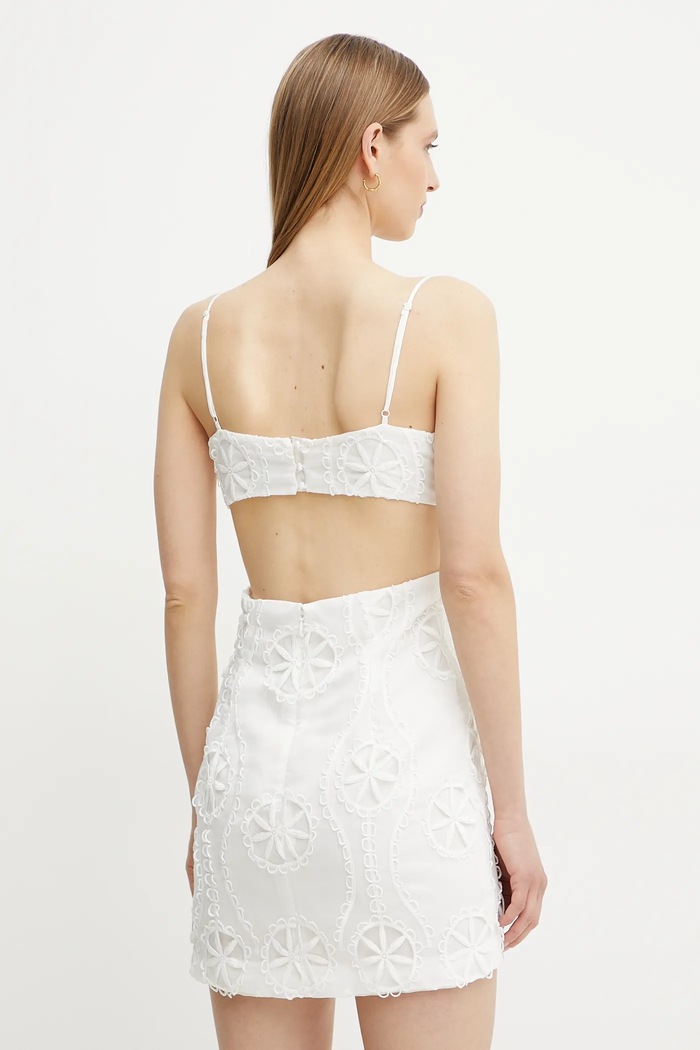 Îmbrăcăminte Bardot rochie 59750DB alb