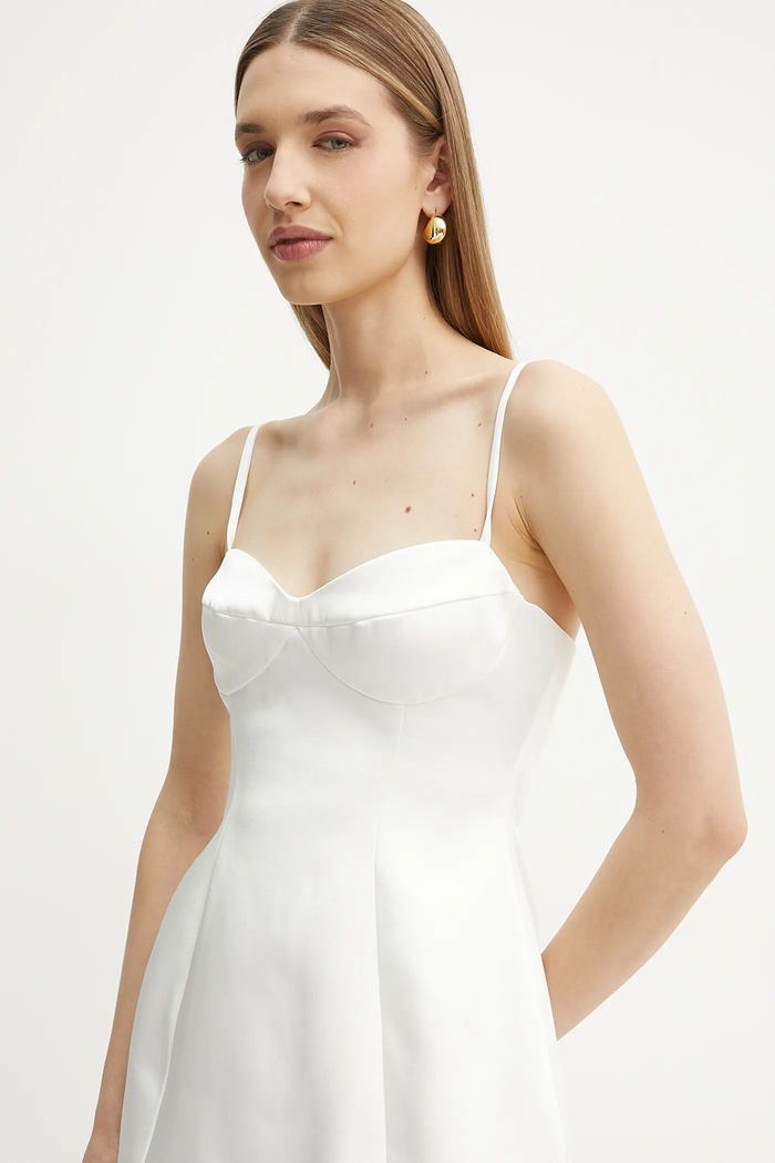 Bardot ruha fehér 59817DB