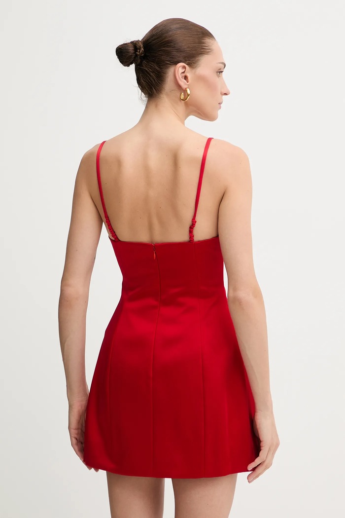 Îmbrăcăminte Bardot rochie 59817DB rosu