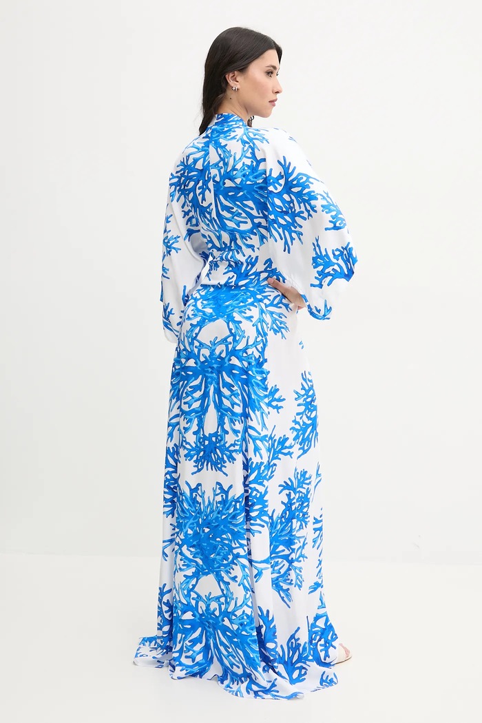 Melissa Odabash rochie MO.ELOISE albastru SS25