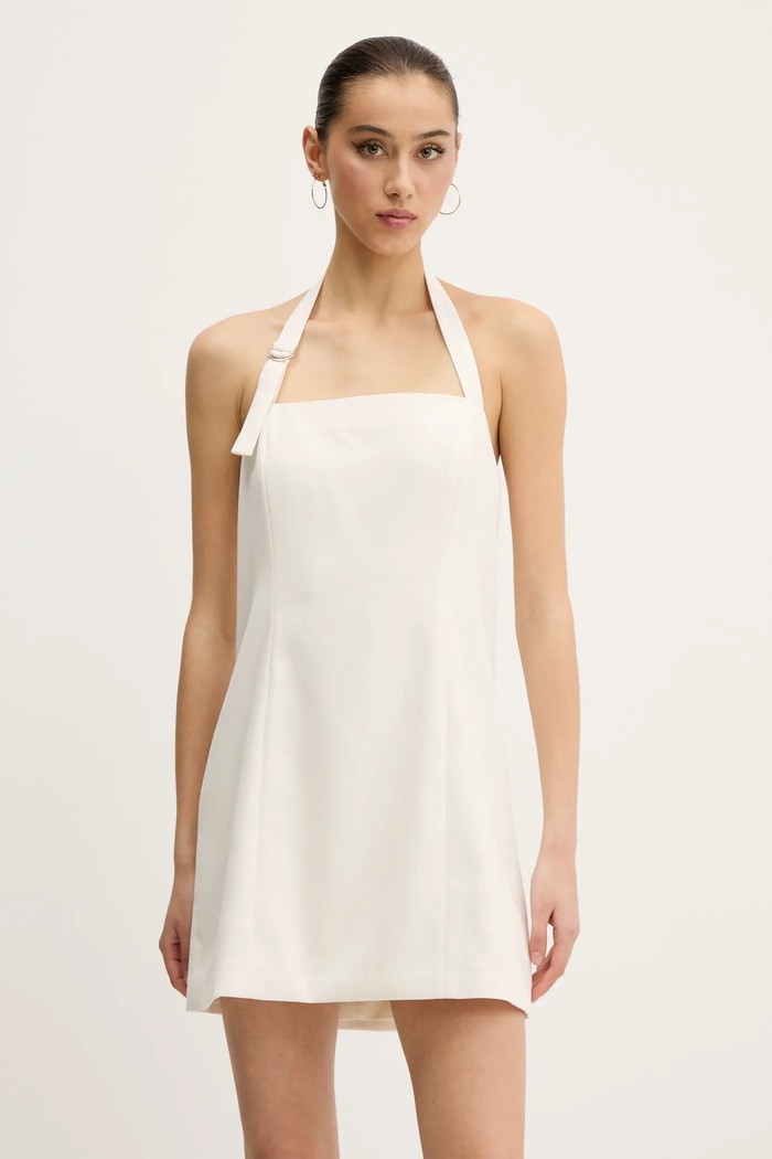 Haljina Abercrombie & Fitch Planet friendly bež KI159.5487.178