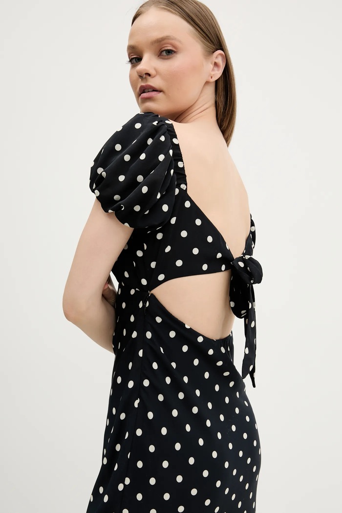 Abercrombie & Fitch sukienka granatowy KI159.5580.908