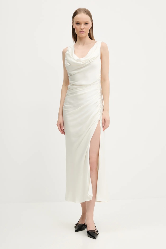 Odjeća Haljina Abercrombie & Fitch KI159.5895.111 bež