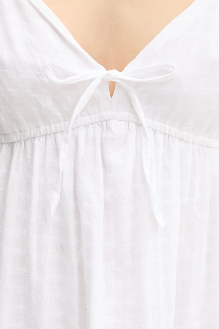 Hollister Co. sukienka bawełniana KI359.5065.100 biały