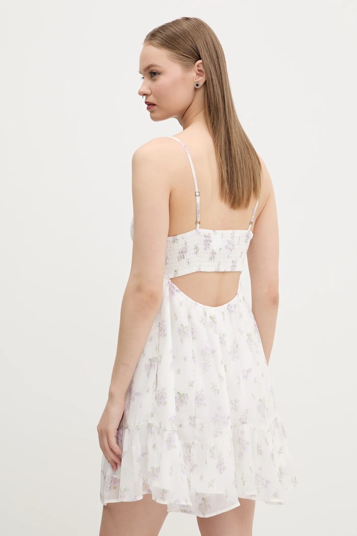 Ruházat Hollister Co. ruha KI359.5096.108 fehér