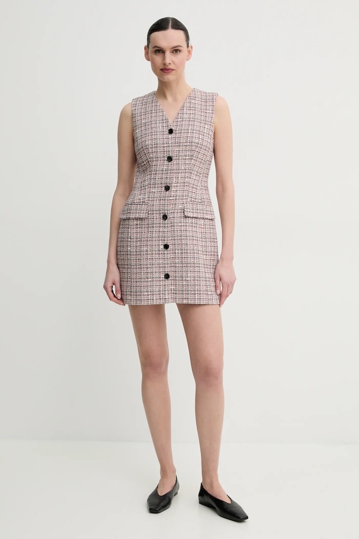 Haljina Theory P0104609 roza SS25