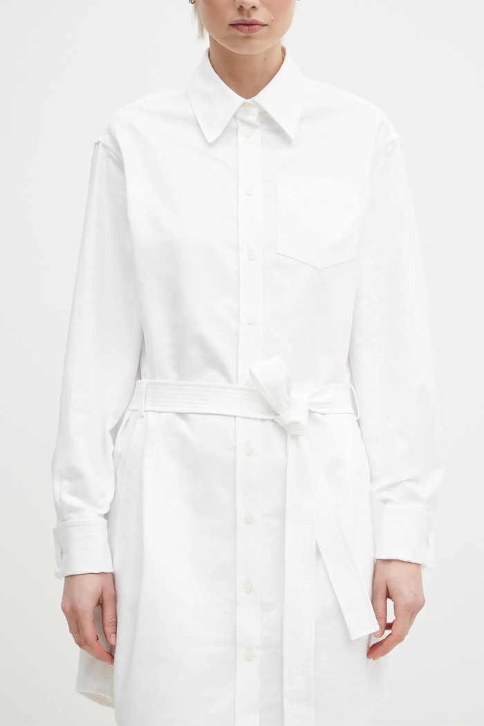 Kenzo cotton dress white FF52RO4059LO.01