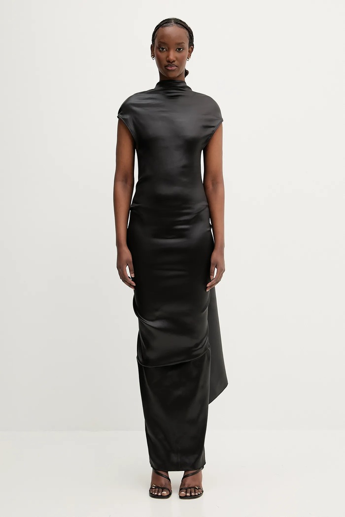 Sportmax dress Abadan1234 with elastane black 2512221073600