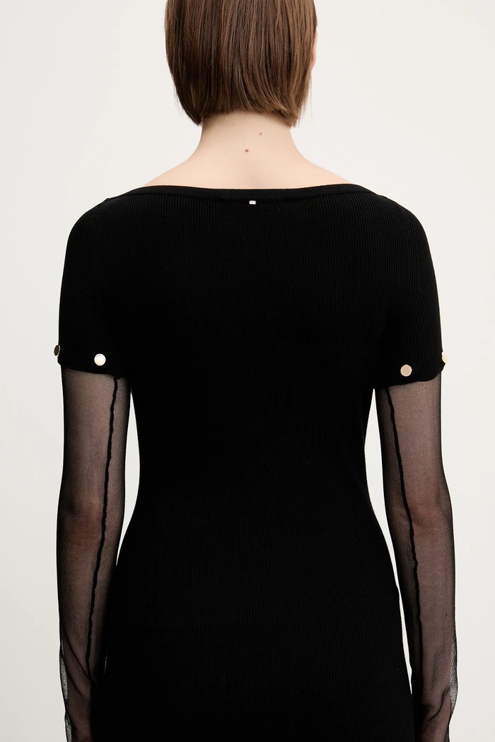 Sportmax vestito Grazia nero 2512321041600