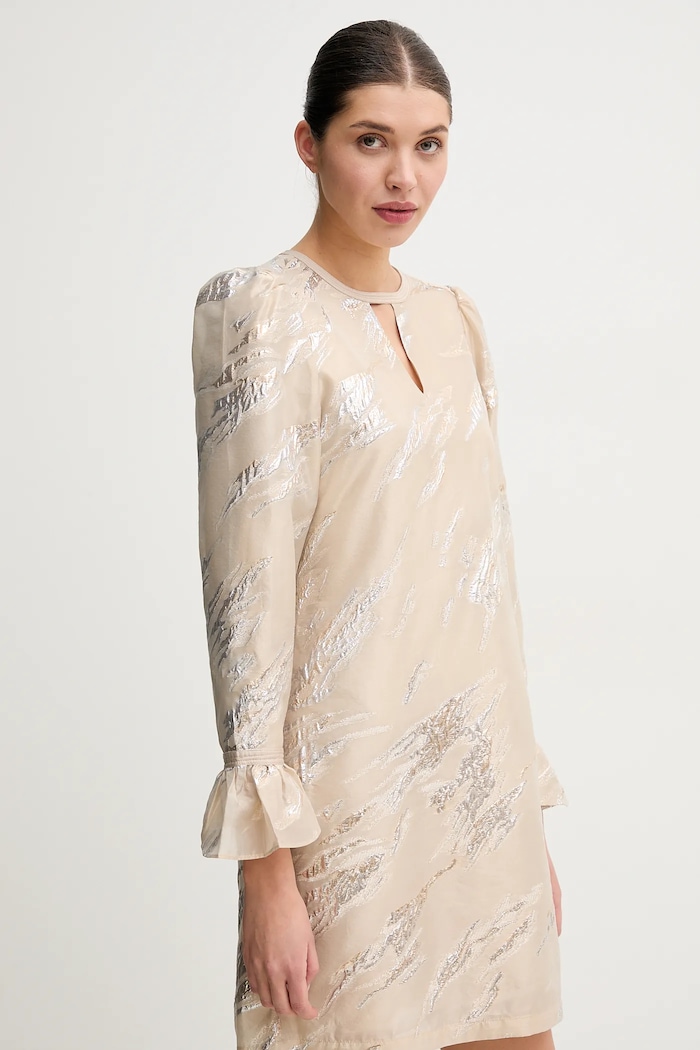 Bruuns Bazaar rochie bej BBW4451