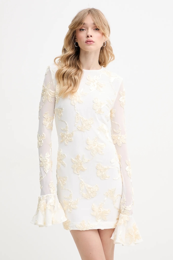 Rotate rochie mini bej 113894857