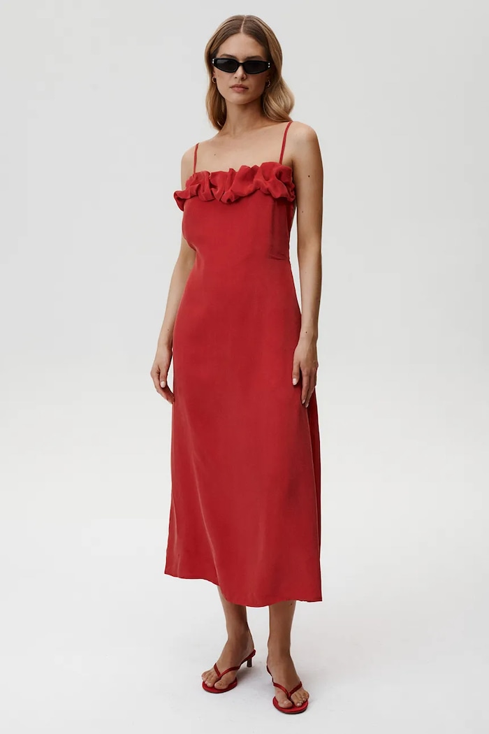 Undress Code rochie Ciao Bella Dress 914 rosu SS25
