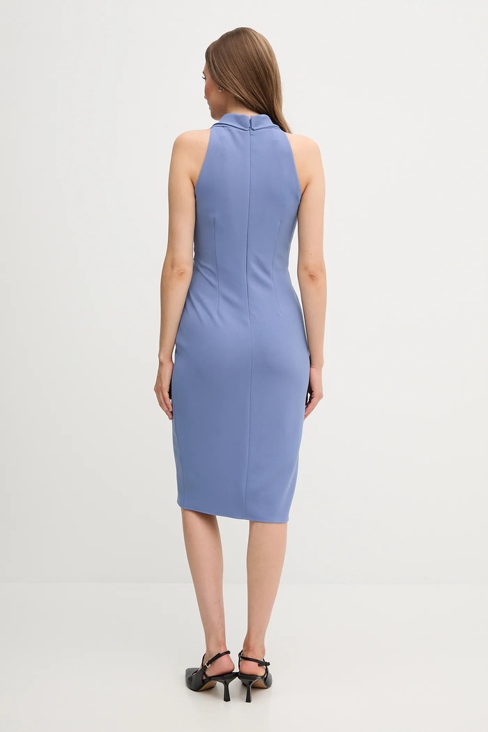 Îmbrăcăminte Sandro Ferrone rochie S18XBESAY albastru