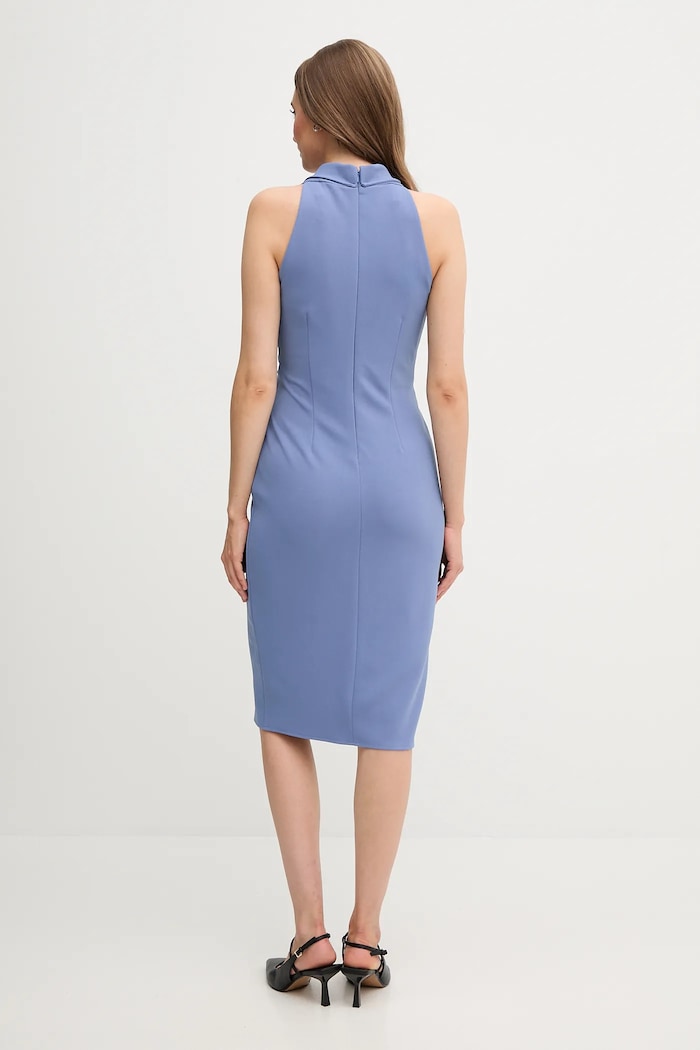Îmbrăcăminte Sandro Ferrone rochie S18XBESAY albastru