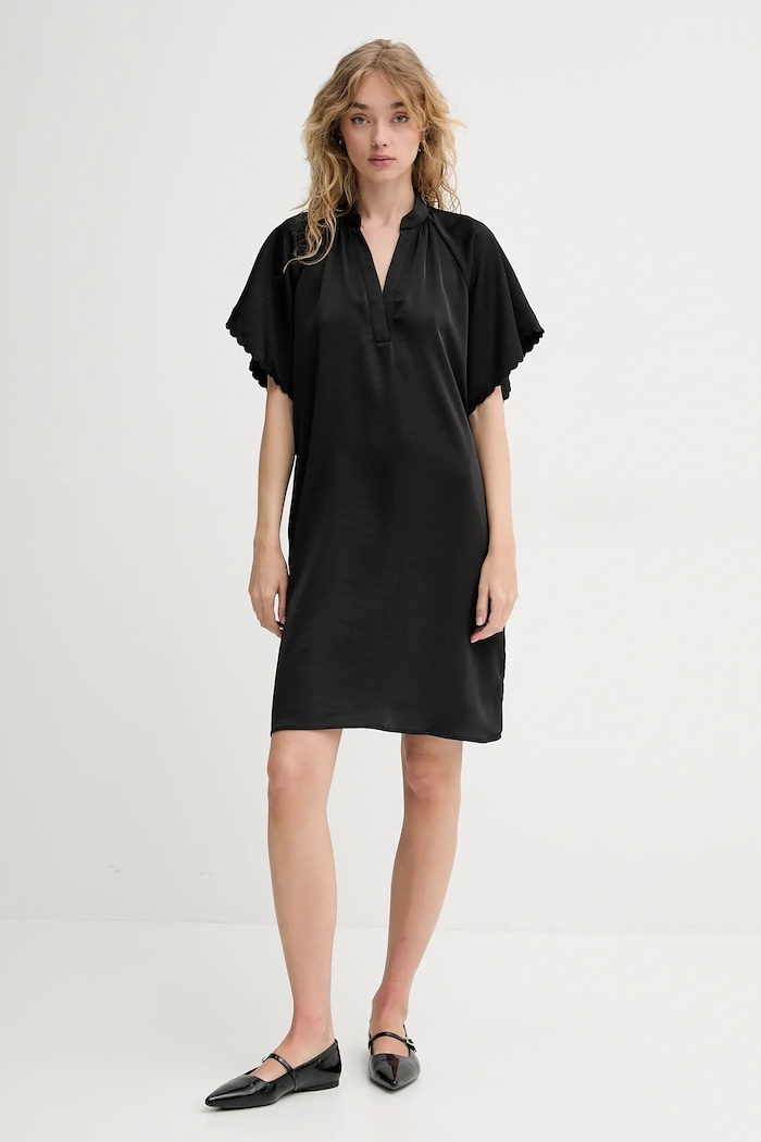 Haljina Bruuns Bazaar BBW4490 crna SS25