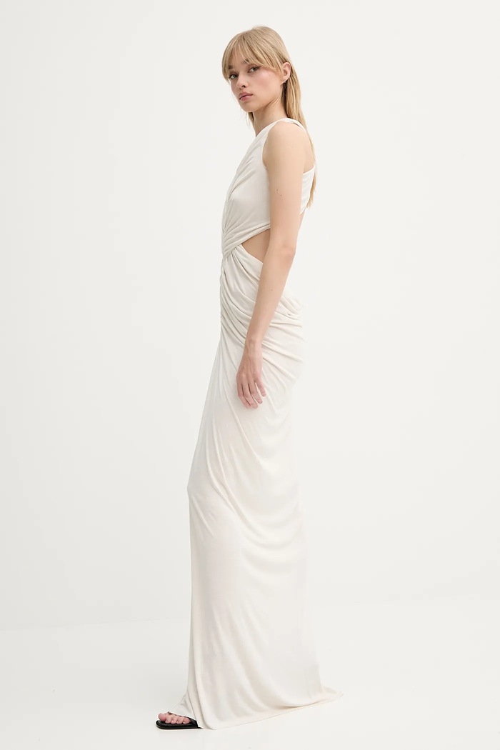 Rick Owens Lilies Φόρεμα Rick Owens Lilies LI01E4500RV μπεζ SS25