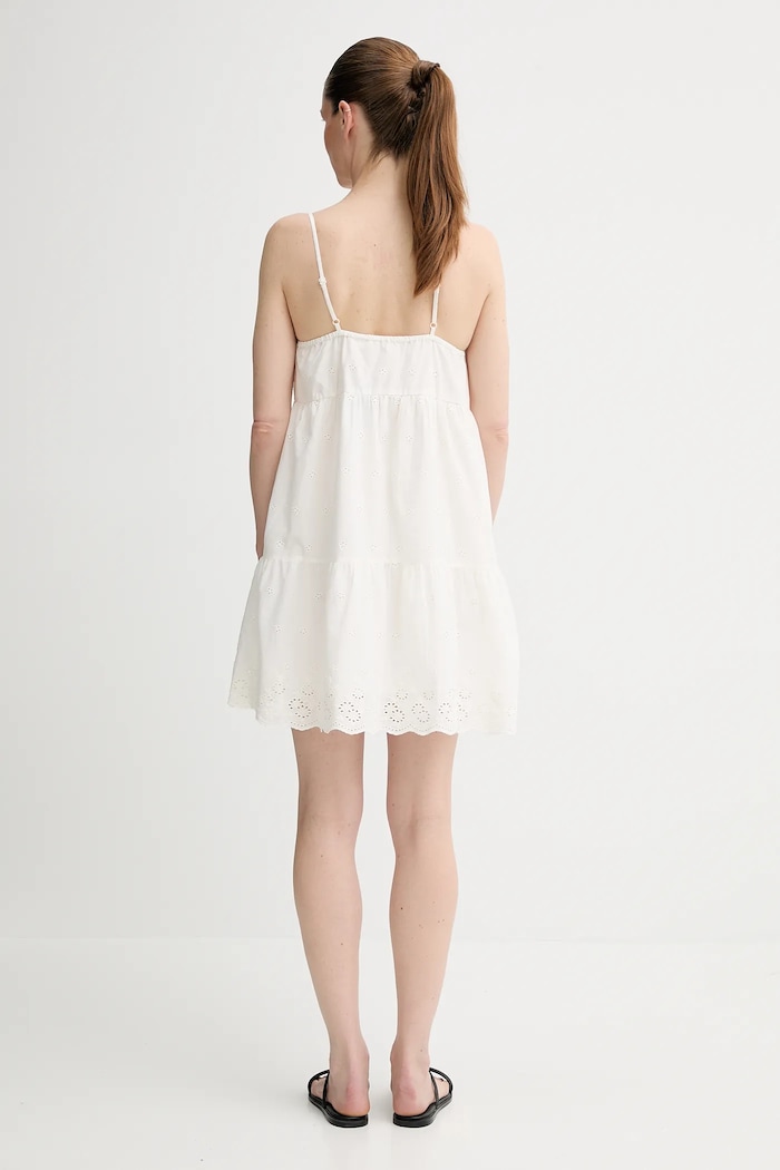Odjeća Pamučna haljina Levi's CORA SL MINI DRESS 001RJ bež