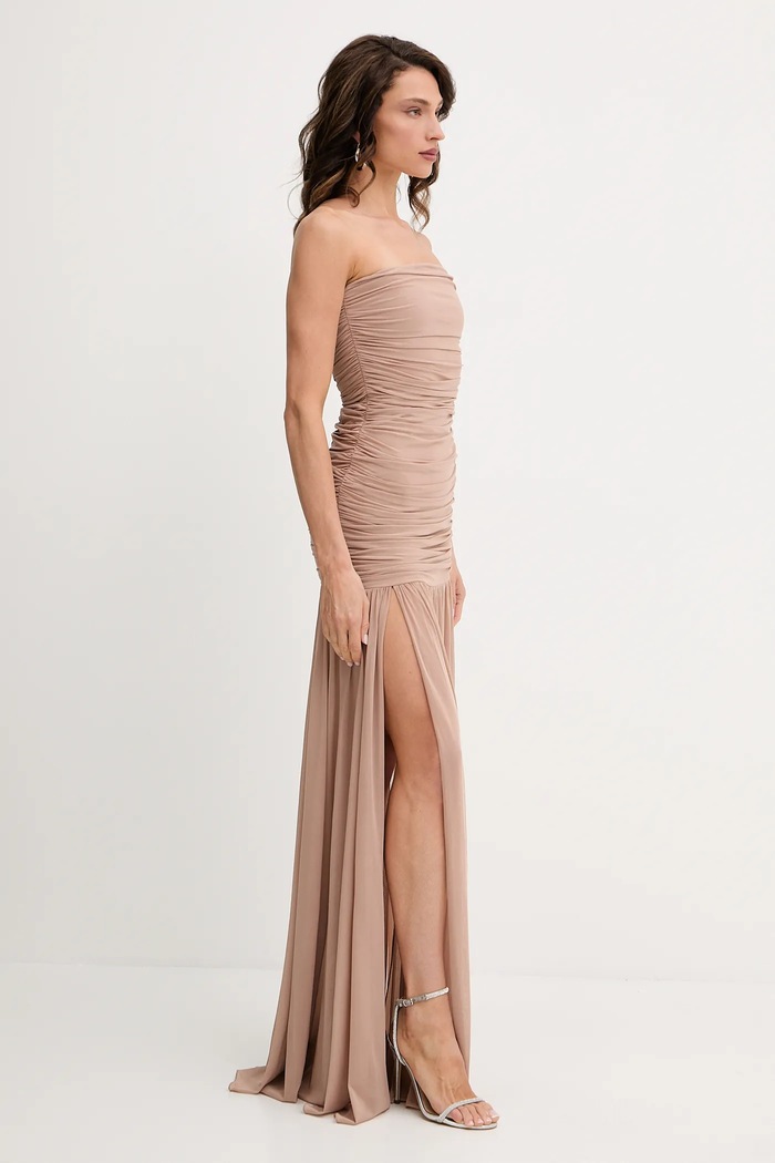 Retrofete rochie Adele SS24.9129 maro SS25