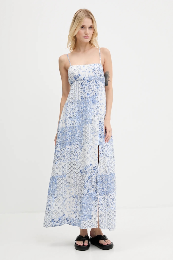 Hollister Co. rochie maxi albastru KI359.1309.108