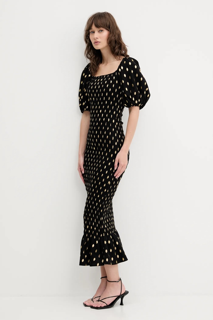 Never Fully Dressed Rochie NFDDR2155 negru SS25