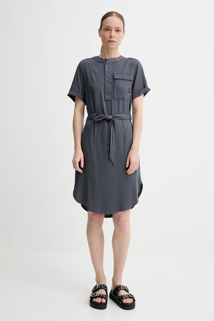 Φόρεμα G-Star casual γκρί D26157.D573